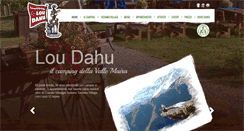 Desktop Screenshot of campingloudahu.com