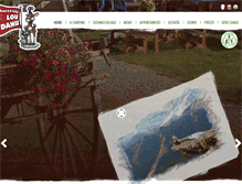 Tablet Screenshot of campingloudahu.com